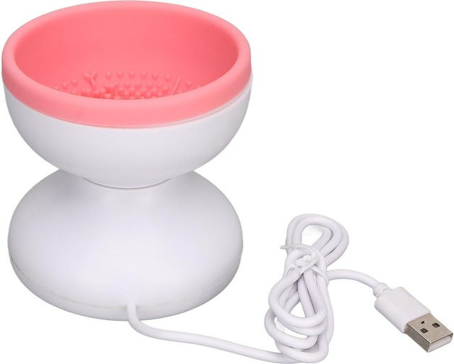 Beautyyy Elektrischer Make-up-Pinselreiniger, Pink, USB-Aufladung - Bild 1