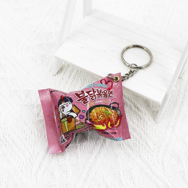 Anhänger Koreanische Puten-Nudel Weißer Kaffee und Duo Lo Mein, Unisex - Bild 1