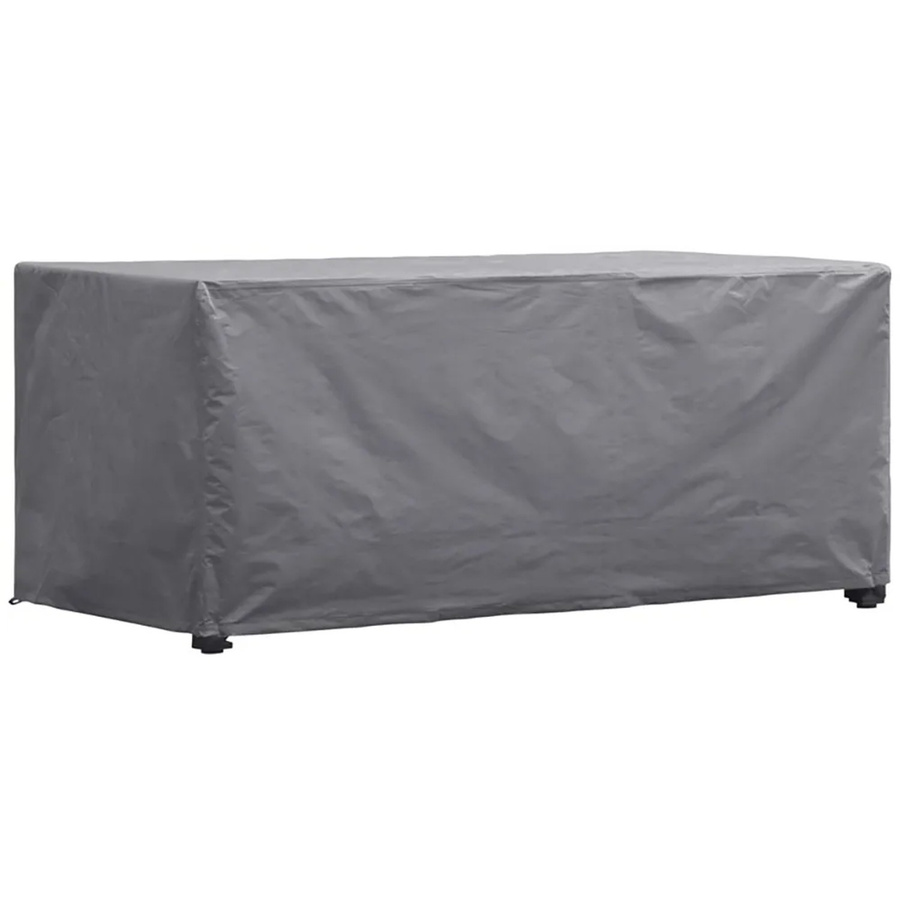 Perel Garten-Schutzhülle für Gartentische in Grau, B/T/H: 75 x 105 x 145 cm - Bild 2