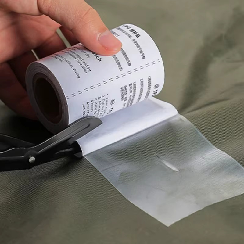 Transparentes TPU Reparaturpflaster Wasserdichtes Klebeband für Zelte, Regenmäntel und aufblasbare Produkte - Bild 2