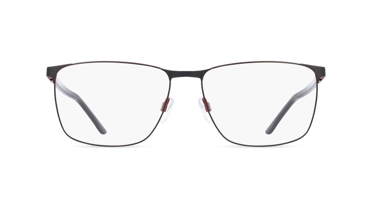 Jaguar 3103 Korrektionsbrille, Vollrand, Quadratisch, Metall, Unisex, Schwarz - Bild 1