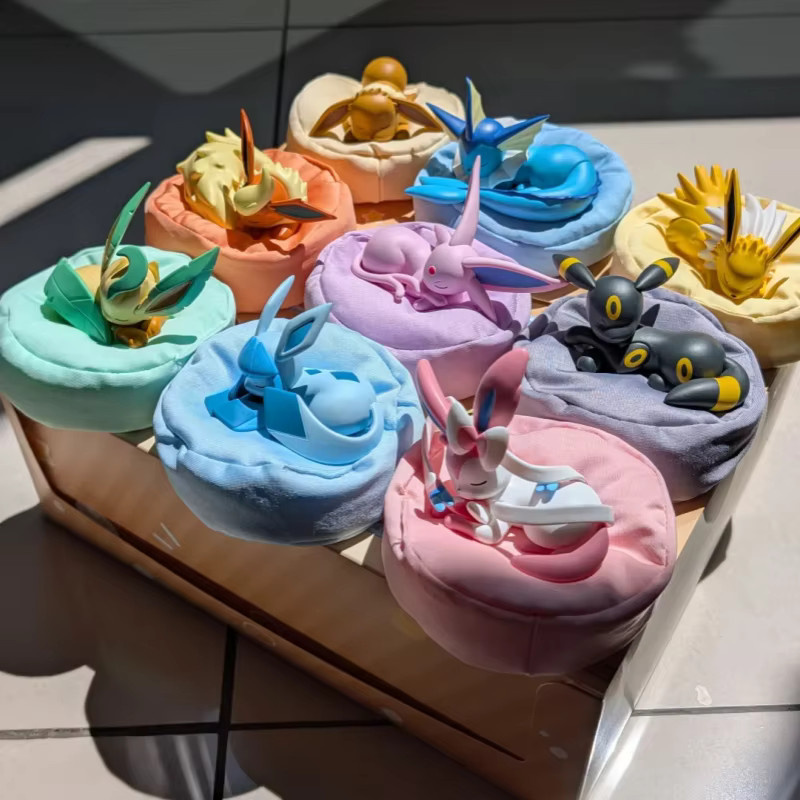 LANGBOWANG Pokémon Eevee Neun Formen Serie, Vinyl Blind Box, Ornamente - Bild 2