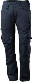 Mascot Mannheim Arbeitshose mit Kniepolstertaschen und Cordura, schwarzblau, Größe 90C60 - Bild 1