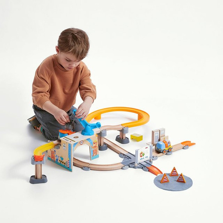 HABA Kugelbahn Kullerbü Große Baustelle Spielbahn