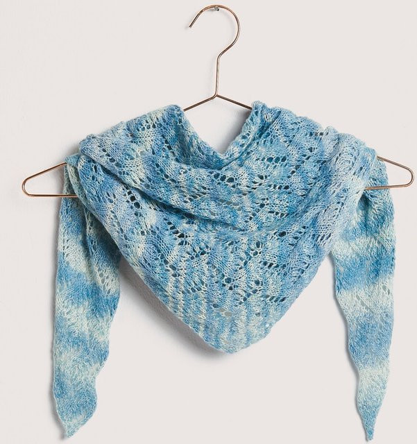 Strickset Dreieckstuch Modell 25 aus Die Neue Masche No. 12 - Bild 1