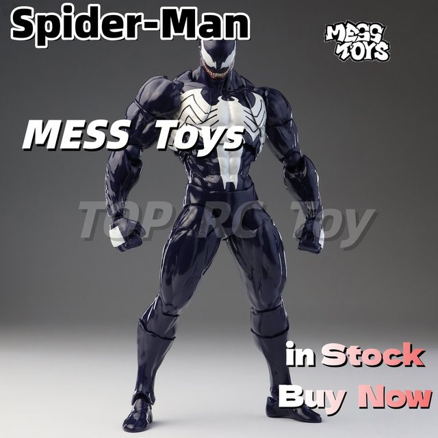 Mess Toys Venom Lethal Neighbor Spider-Man, Actionfigur, Schwarz - Bild 1