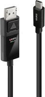 Lindy USB-C auf DisplayPort Adapterkabel 8K60 in Schwarz - Bild 1