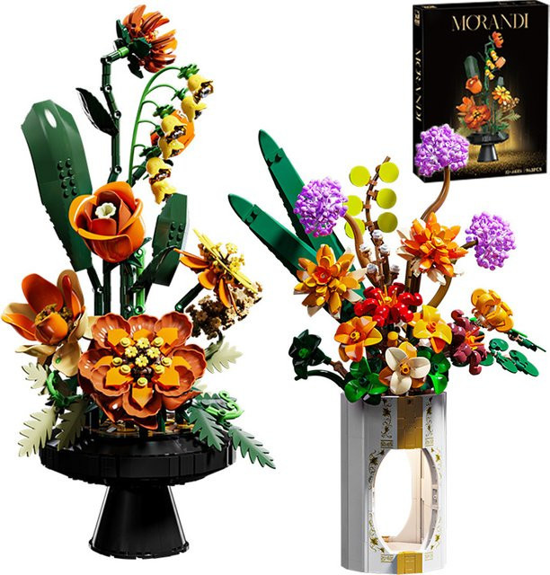 FINGERROCK Blumenstrauß Vase Bausteine, Bunt / Mehrfarbig, ab 12 Jahre - Bild 1