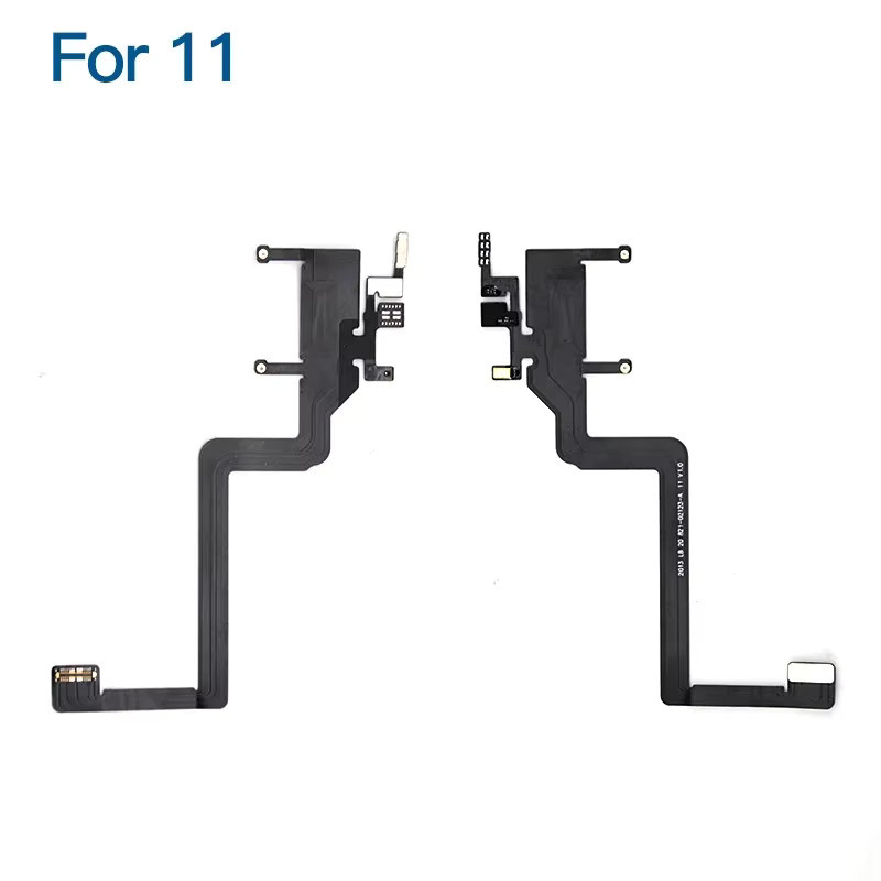 Luban Ersatz Ohrhörer Flex-Kabel für iPhone X XS 11 12 13 14 Pro Max in Schwarz zur Reparatur von Lichtsensor und Lautsprecher - Bild 2