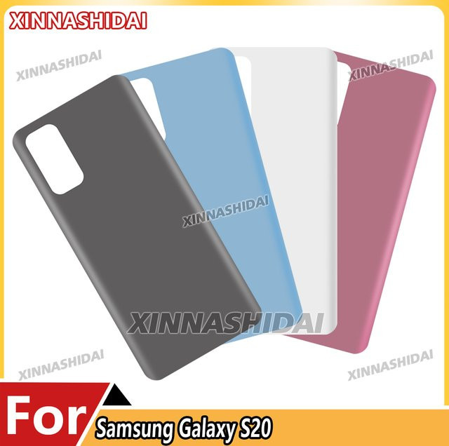Samsung Galaxy S20 Ersatzgehäuse Rückseite in Grau - Bild 1