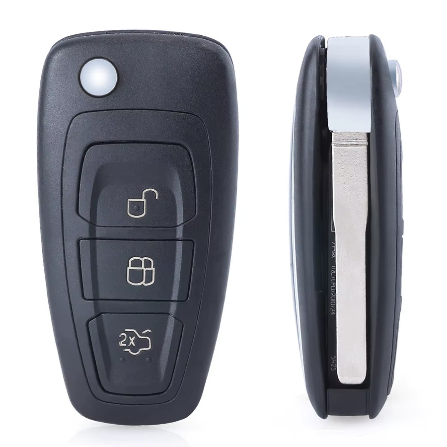 DIYKEY Fernschlüsselanhänger 434 MHz für Ford C-Max Focus Galaxy Grand C-Max Mondeo S-Max in Schwarz - Bild 4