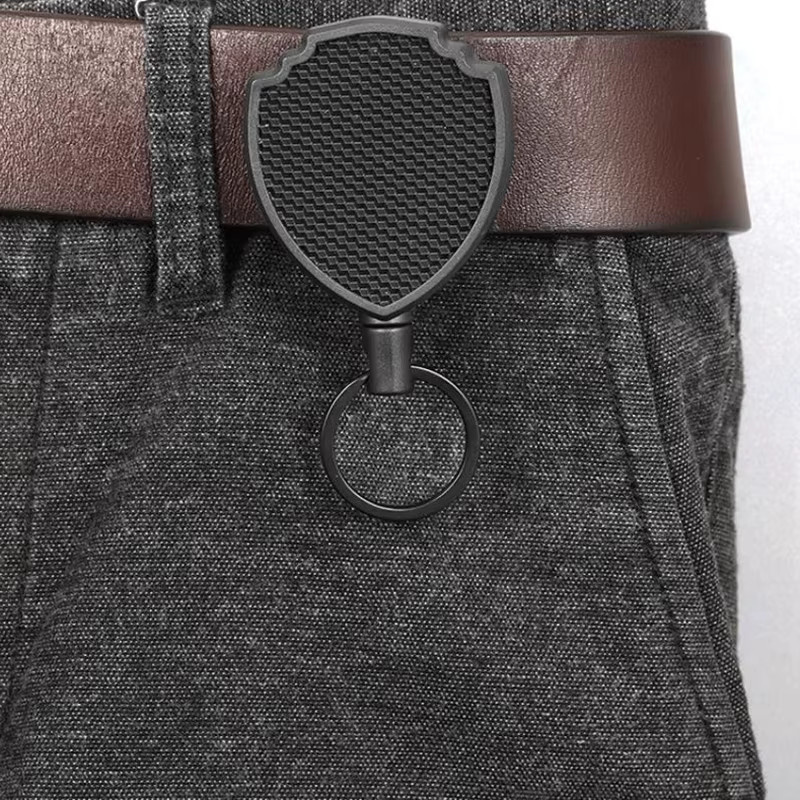 Velishy Schlüsselanhänger, Einziehbarer Multifunktionswerkzeug-Karabiner, Unisex - Bild 5