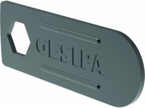 Gesipa Montageschlüssel SW 10 in Grau - Bild 1