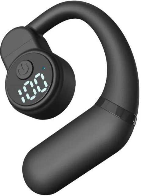Kebidumei Bluetooth 5.4 Drahtlose In-Ear Kopfhörer mit HiFi Stereo und Geräuschunterdrückung, Wasserdicht, Schwarz - Bild 1