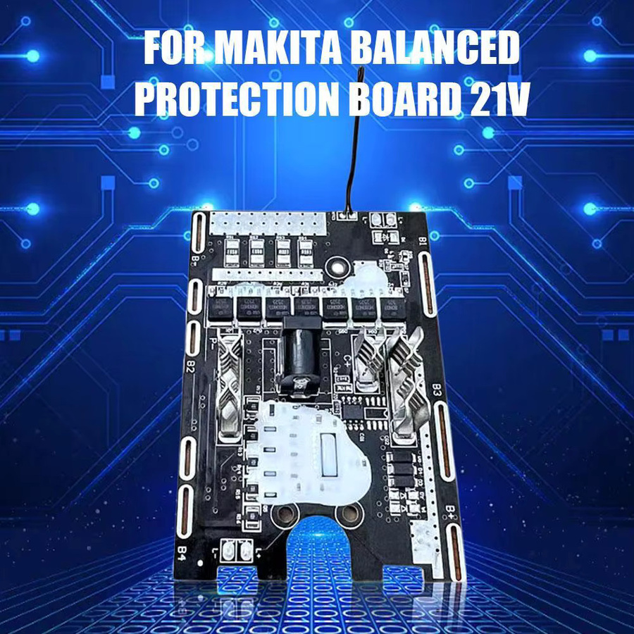 Makita 21V Ersatzteil Set für elektrische Kettensäge und Handwerkzeuge in Schwarz - Bild 2