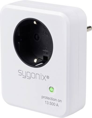 Sygonix SY-SP13500 Überspannungsschutz-Zwischenstecker in Weiß - Bild 1