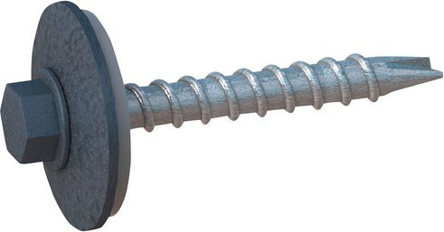 Sarei Außensechskant-Schrauben aus Edelstahl in Grau, Durchmesser: 6 mm, Länge: 38 mm - Bild 1