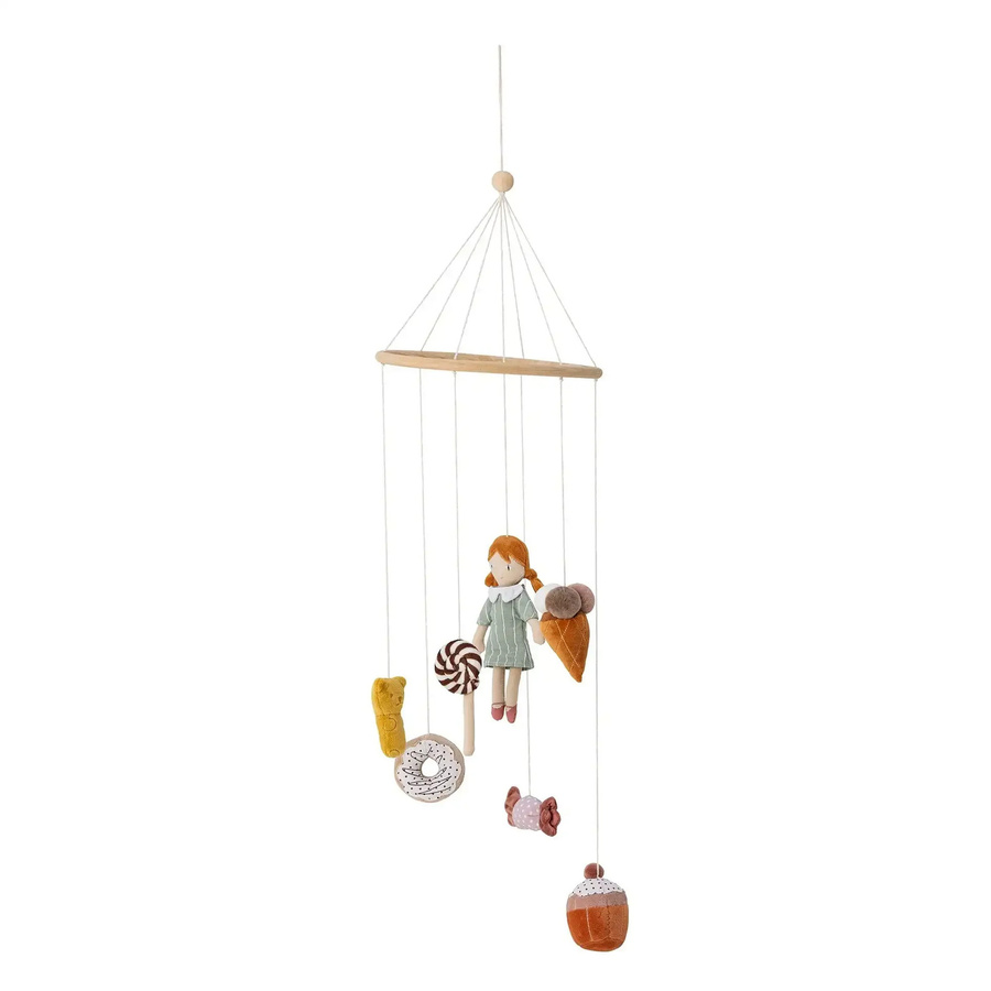 Bloomingville Mini Rosana Mobile aus Baumwolle in Braun - Bild 1