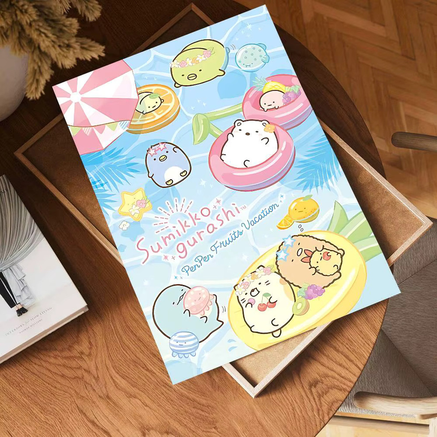 Sumikko Gurashi Vintage Poster von Potdemiel in Multicolor für deine Wohnkultur - Bild 5