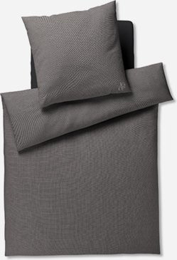 Bettwäsche JOOP! SOFT aus Baumwolle in Stone, Flanell, Beige/Grau - Bild 1