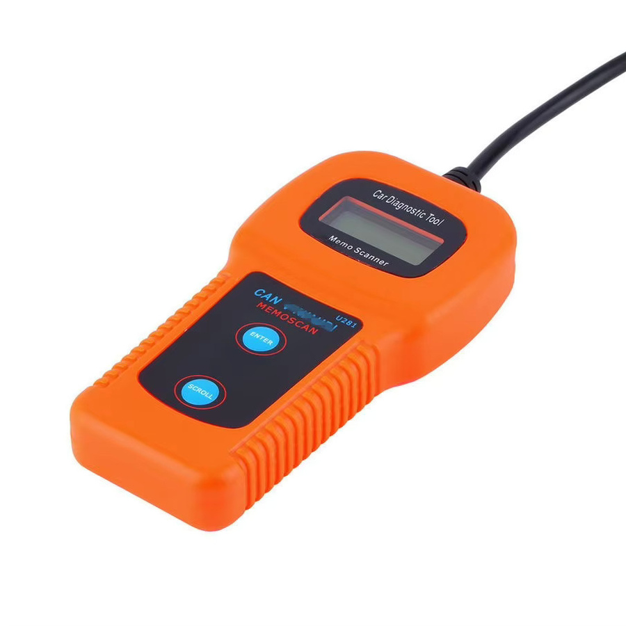 OBDIIVCI OBD2 OBDII Memo Scanner U281 Diagnose Tool zum Lesen und Löschen von Fehlercodes in Orange - Bild 2