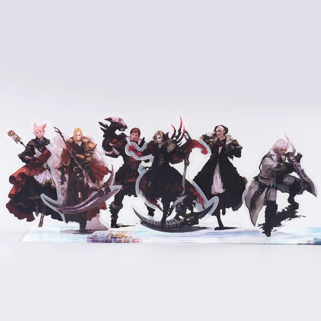 Anime letzte Fantasie xiv ff14 g'raha tia, Acryl Stand Ornamente, Actionfiguren - Bild 1