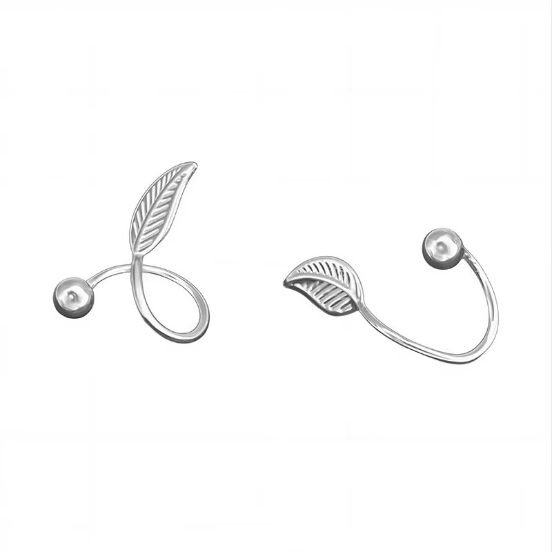 ciaxy Ohrstecker Ginkgoblatt, 925 Silber, Damen - Bild 3