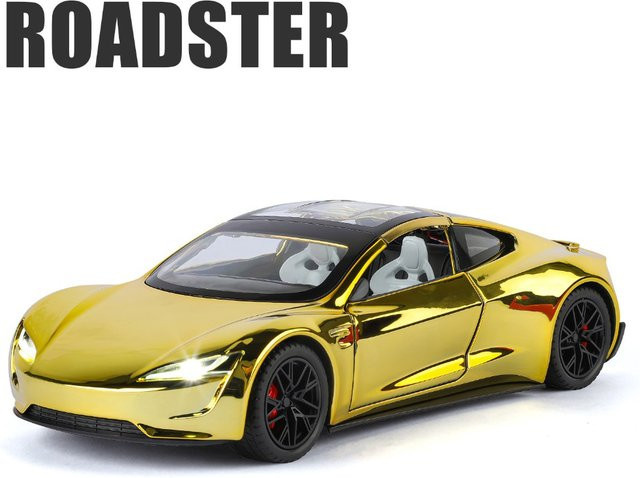 RMZ city Roadster Atlantic, Spielzeugauto, 1:24, Metall, Gummi, mit Licht und Sound - Bild 1