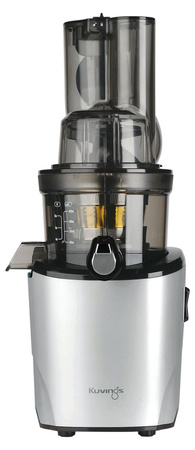 Kuvings REVO830 Slow Juicer Entsafter in Matte Light Silver Schwarz Silber