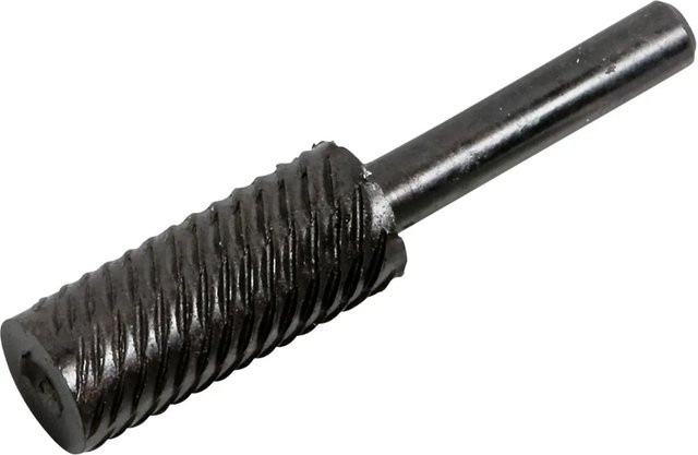 LUX-TOOLS Profilraspel für Metall in gerader Form, Farbe: Schwarz, Material: Stahl - Bild 1