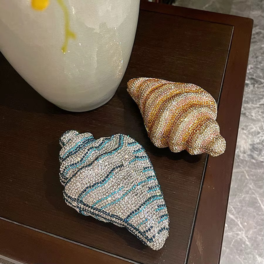 OLOEY Kette, Blau/Gold, Kristalle, Damen - Bild 1