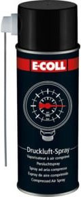 E-COLL Multi Purpose Druckluftspray Aerosol Schwarz 400 ml - Bild 1