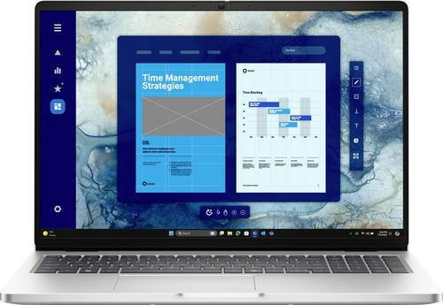Dell Pro 16 Notebook in Platin mit 16 Zoll Display, Intel Prozessor, 32GB RAM, 512GB SSD und Windows - Bild 1