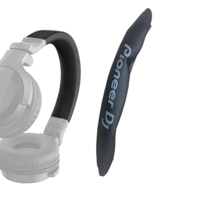 Pioneer DJ Ersatz-Set aus PU-Leder für CUE1 On-Ear-DJ-Kopfhörer mit Kopfband und Ohrpolstern in Schwarz oder Rot - Bild 2