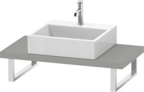 Duravit Konsole DuraStyle Compact in Betongrau B: 200 cm, T: 48 cm - Bild 1