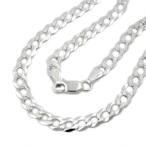 SIGO Armband Panzer flach, 925 Silber, Unisex - Bild 1