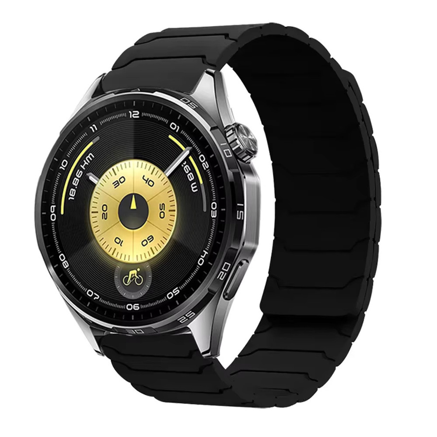 Uhrenarmband Silikon, magnetisch, 20/22 mm, Huawei, Garmin, Unisex - Bild 2