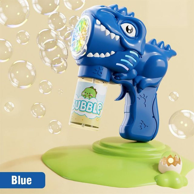 Linyi toy car Dinosaurier Seifenblasenpistole, vollautomatisch, ab 3 Jahre - Bild 1