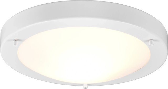 Trio Deckenleuchte Condus modern in Weiß aus Metall und Glas für Badezimmer und Wohnbereich - Bild 1