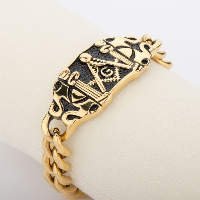 Hawson Armband, Edelstahl, Gold, Herren - Bild 1