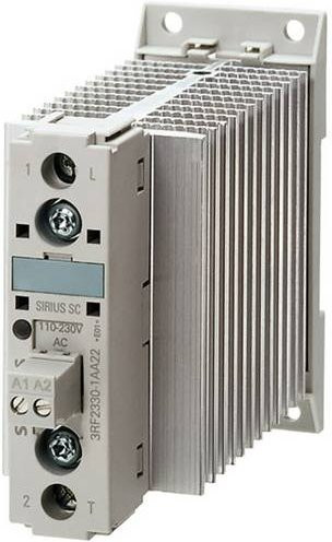 Siemens Halbleiterschütz 3RF2330-1BA26 Sofortschaltend 1 Schließer 30A Grau - Bild 1
