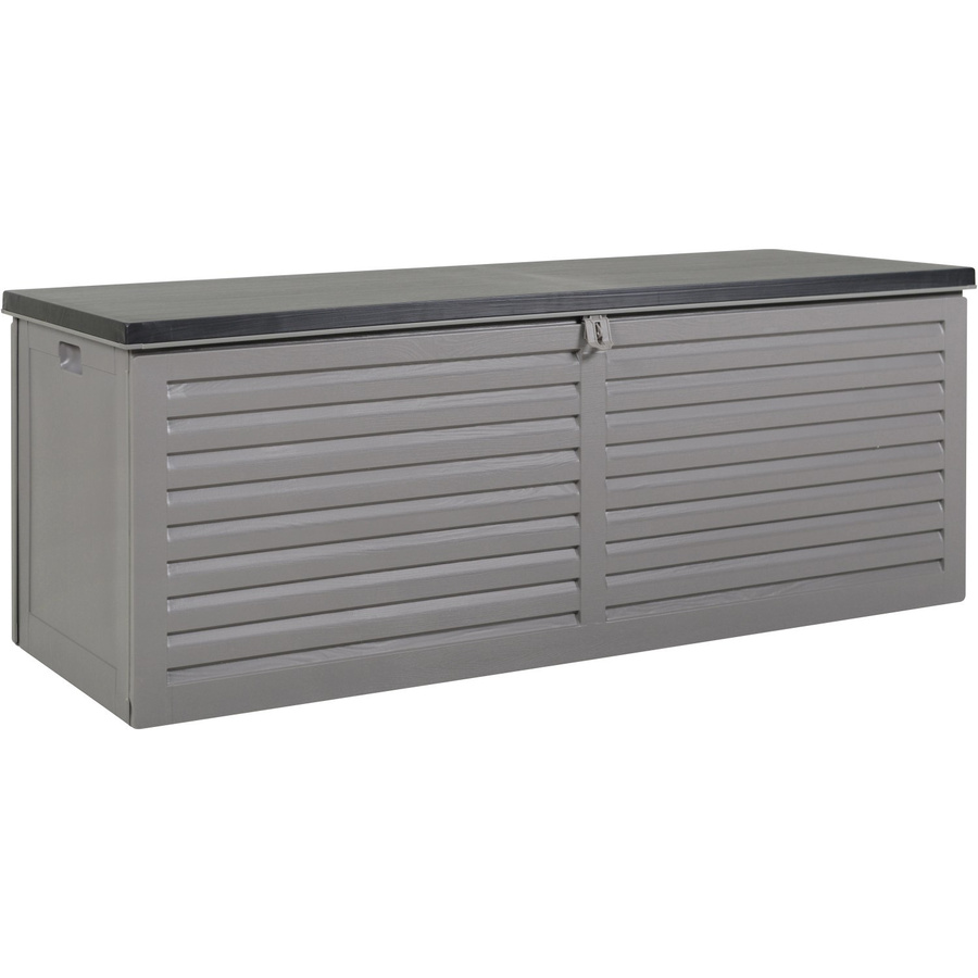 Salango Kunststoff-Aufbewahrungsbox in Grau, B/T/H: 143,5 x 53,4 x 56,8 cm - Bild 2
