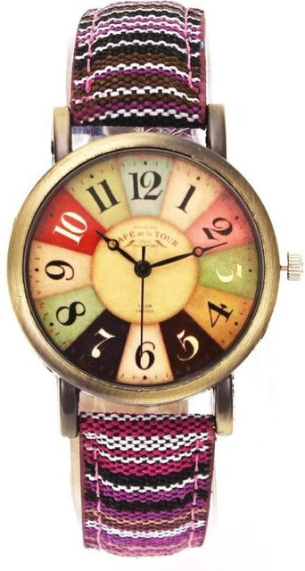 Dai Lanfu Armbanduhr, Quarz, Edelstahl, 36 mm, Textil/NATO, Unisex - Bild 1