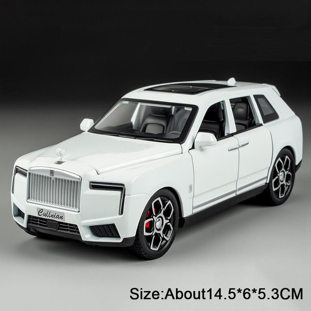 Linyi toy car Rolls Royce Phantom Cullinan, Modell Spielzeug Auto, 1:32, mit Sound und Licht, ab 14 Jahren - Bild 1