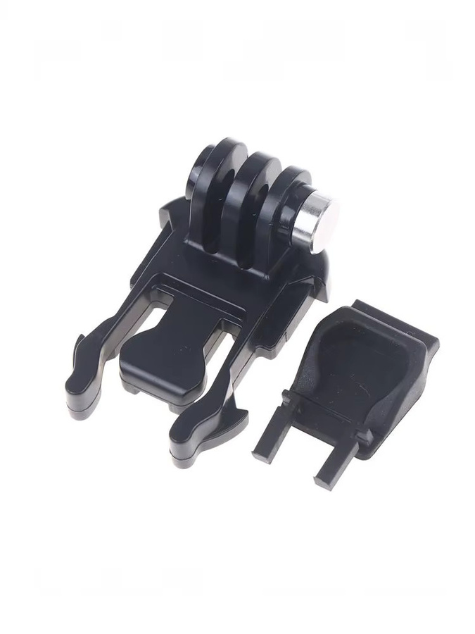 KOQZM Quick Release Schnalle Basis-Montage mit Anti-Drop-Stecker in Schwarz für Hero13, Hero12, OSMO Action 5 Pro und Insta360 X5 - Bild 5