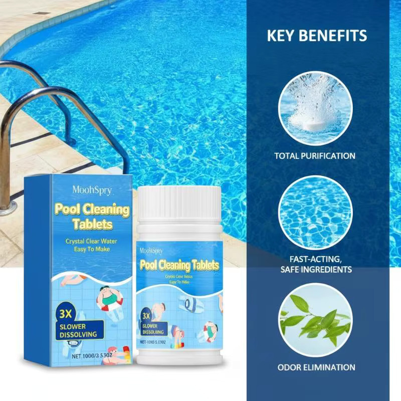 WHPHous Pool-Winterreiniger als Flockungsmittel in Tablettenform zur Wasserklärung und Geruchsbeseitigung - Bild 3