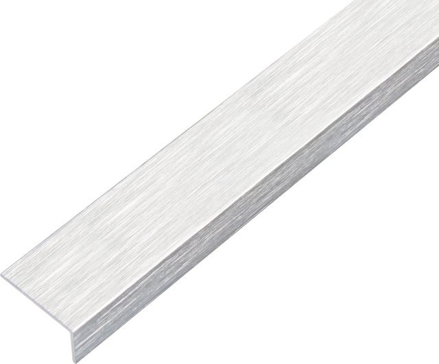 GAH Alberts Winkelprofil ungleichschenklig Aluminium Silber, B/H: 10 mm x 20 mm, Länge: 2.000 mm - Bild 1