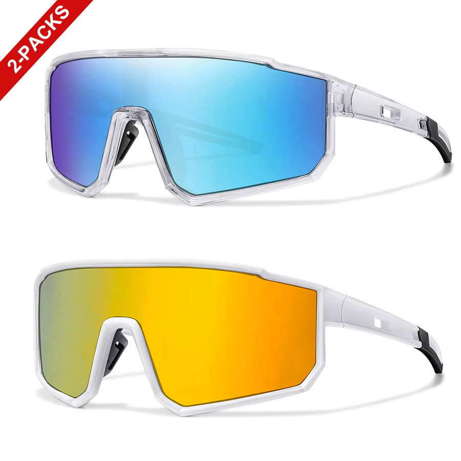 LOISRUBY Sonnenbrille, Unisex, Vollrand, Wrap, Kunststoff - Bild 1