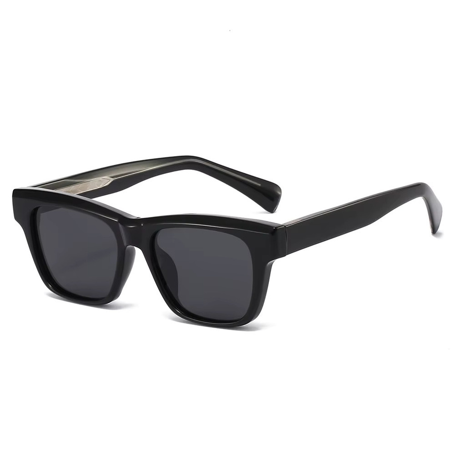 Polarisierte Sonnenbrille, Quadrat, Vollrand, Edelstahl, Unisex - Bild 1