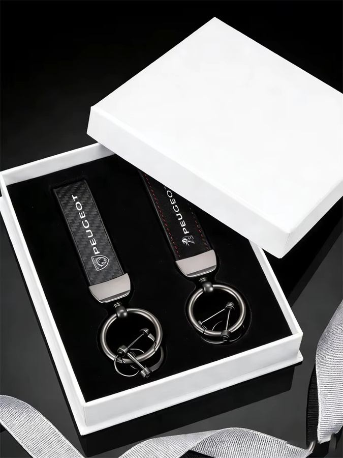 Schlüsselanhänger Peugeot, Leder, Unisex - Bild 7